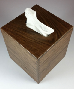 Tissue Box - Small - Black Walnut