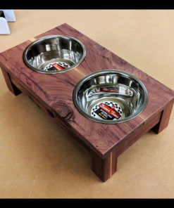 dog dish holder